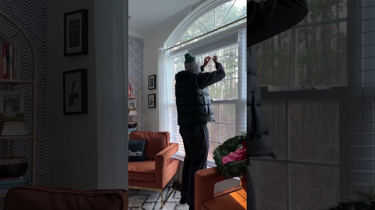 How to Hang Window Wreaths for Christmas | Easy & Affordable Holiday Decor