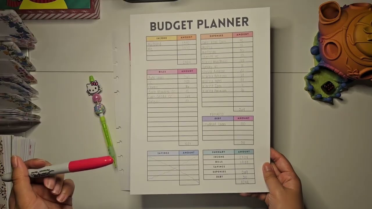 Budget with Me | Dec Week 2 | $6