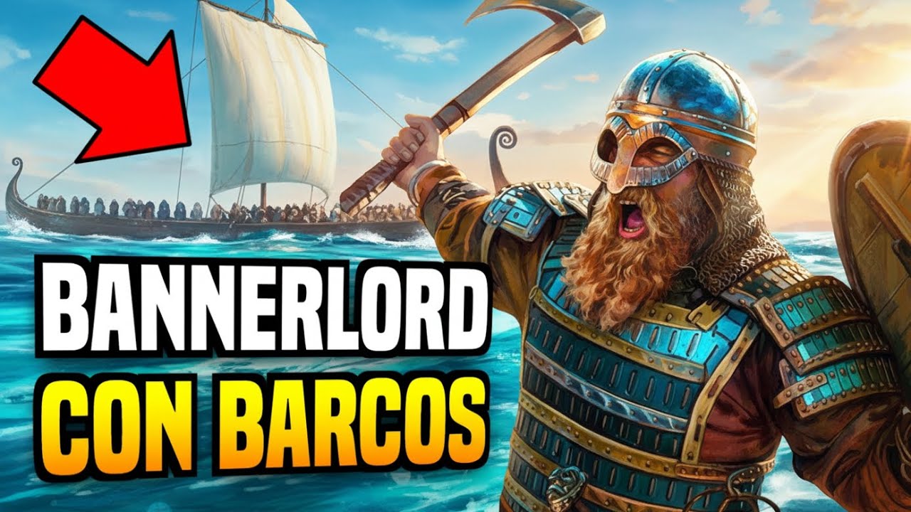 ASÍ SON las NUEVAS BATALLAS NAVALES de BANNERLORD | War Sails DLC