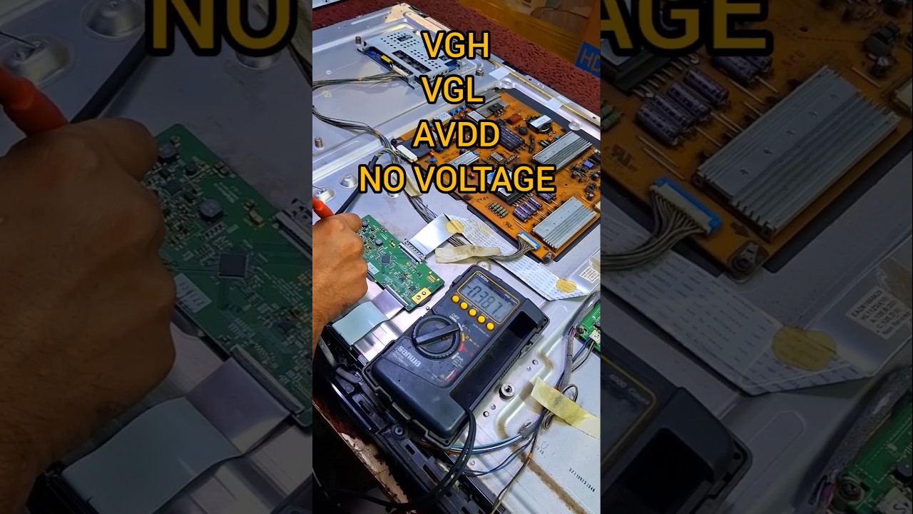 Lg 42 inch panel repair t-con board replacement #panel_repair # tv service centre