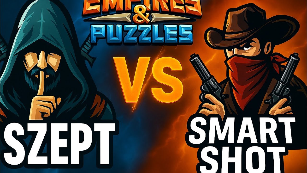 Empires and Puzzles- Wojna horda nieumarłych - SZEPT vs Smart shot