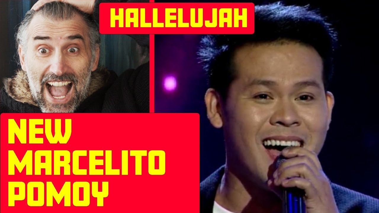 Marcelito Pomoy hallelujah - new audio - Italian SINGER REACTION