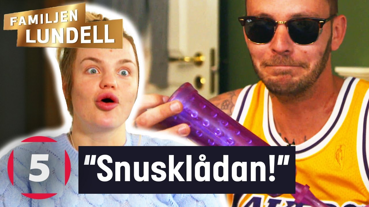 Vad gömmer Jonna i garderoben? | Familjen Lundell | Kanal 5 Sverige