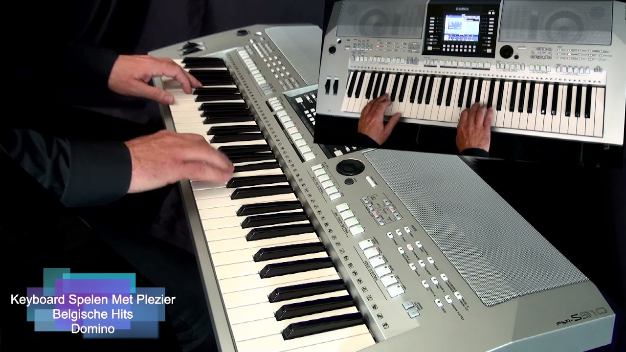 Domino - Keyboard Spelen Met Plezier - Belgische Hits deel 1