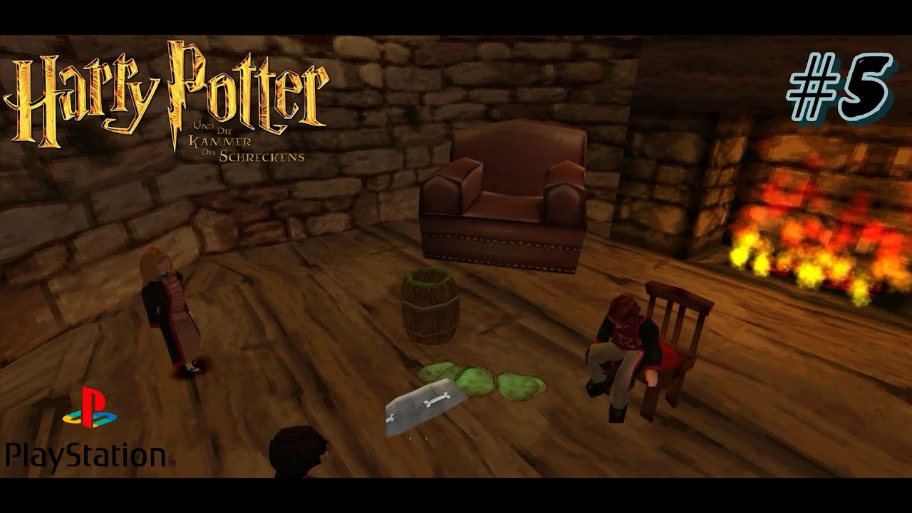 Schluck Schnecken ! #5 ✦ Harry Potter und die Kammer des Schreckens(PS1)[Deutsch][1080P] ✦ Lets Play