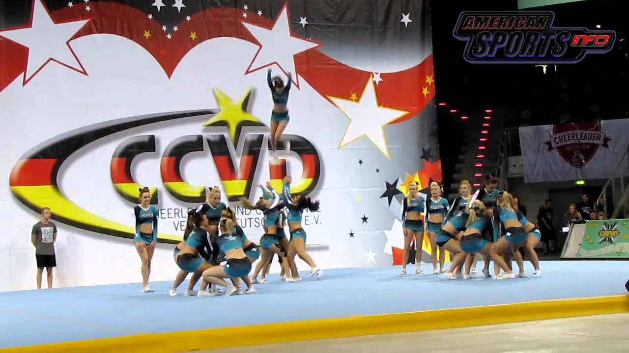 Deutscher CCVD Meister Senior Allgirl Cheer  - Dolphins Allstars SC Bayer O5 Uerdingen