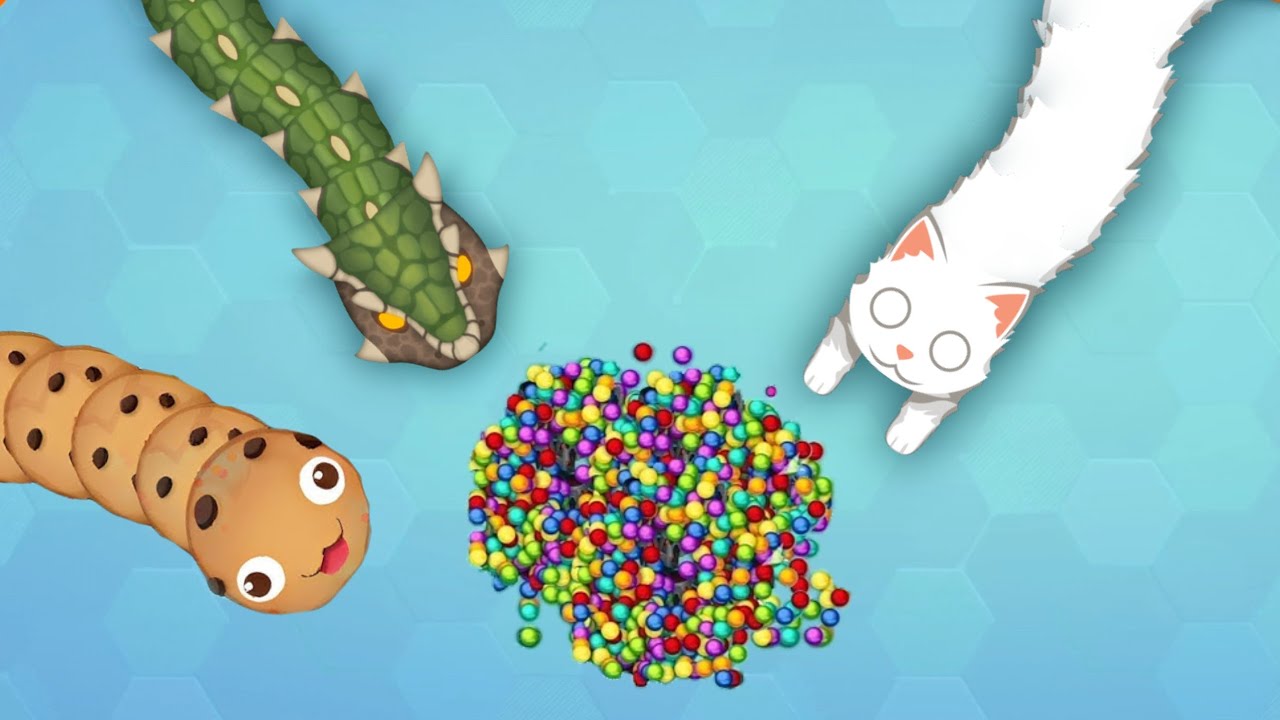 Snake io Slime Vs Chippy Snske Tok Game