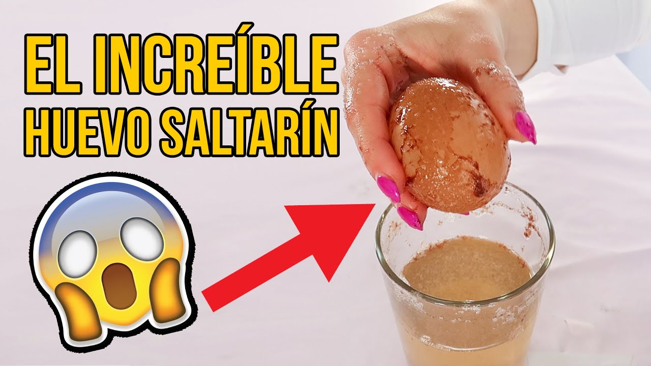 EL INCREÍBLE HUEVO SALTARÍN - TRUCO CON COMIDA