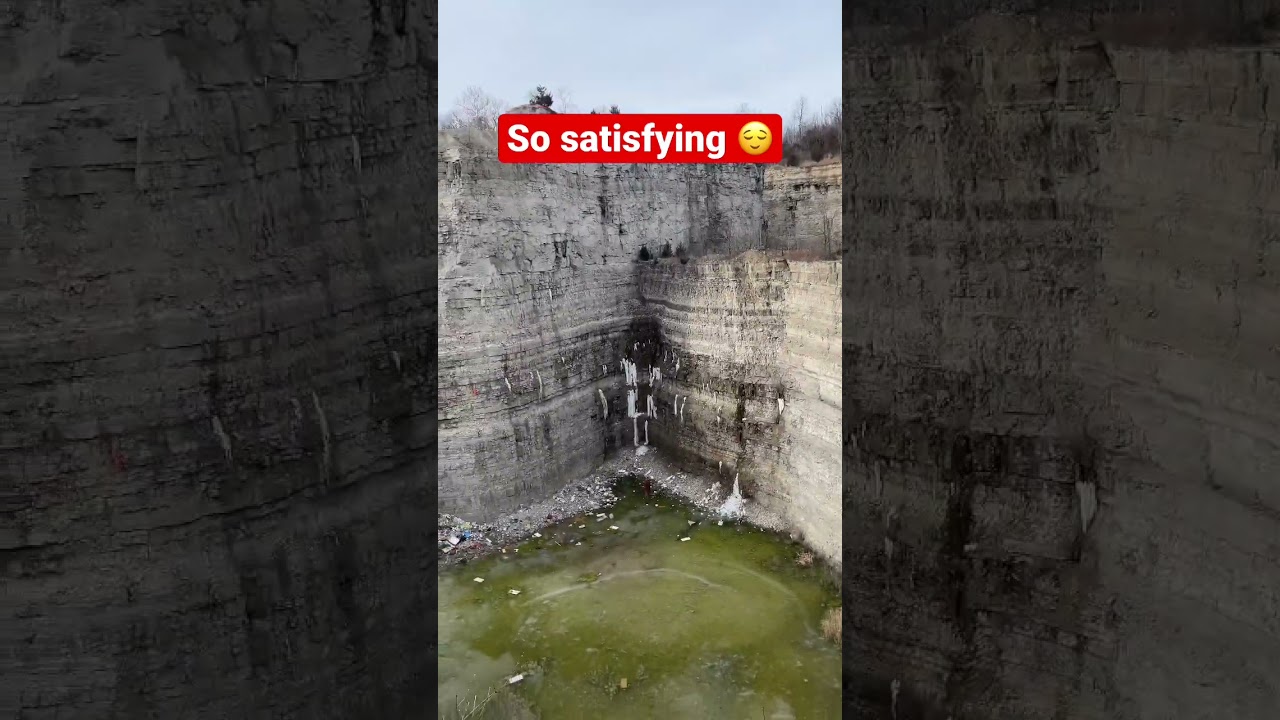 A MUST when exploring an Abandoned Quarry