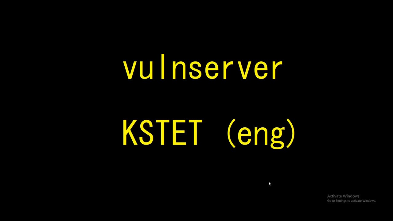 [novitoll]:Vulnserver KSTET (socket reuse) - eng