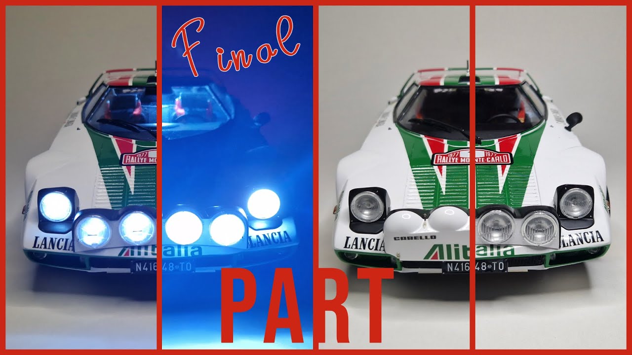 STRATOS COMPLETE! 🔥 FINAL DECALS, LIGHTS ON & RALLY FINISH — ITALERI 1/12 LANCIA HF GR.4 (KIT 4714)