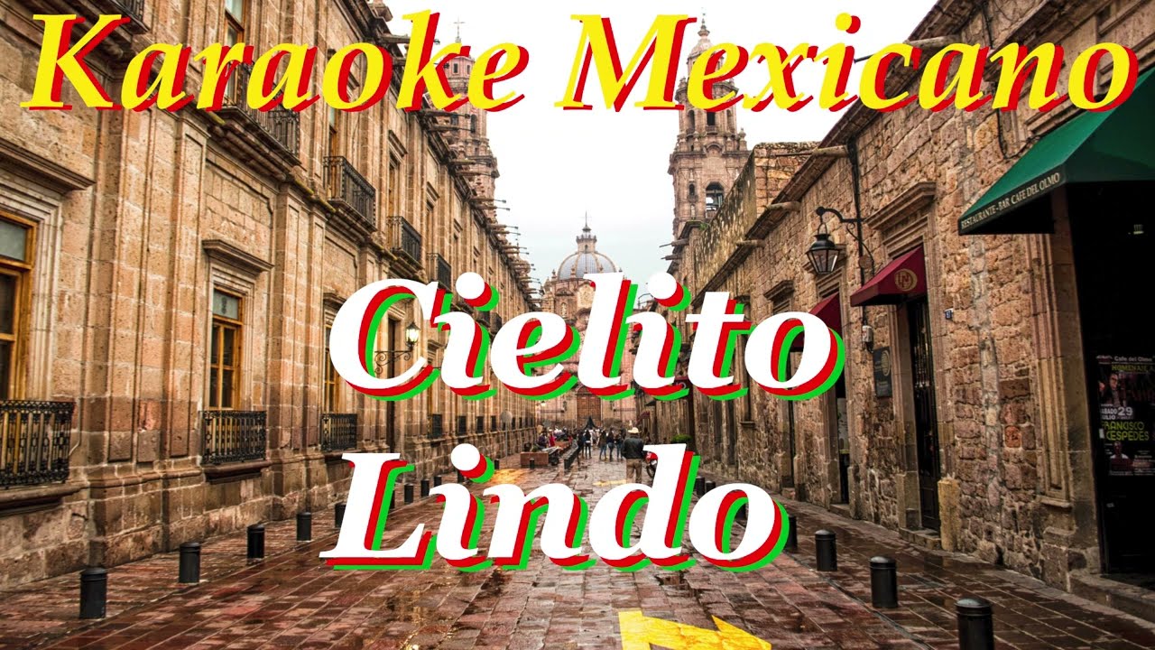 Cielito Lindo | Karaokes de Mexico con guitarras | Tonalidad RE / D