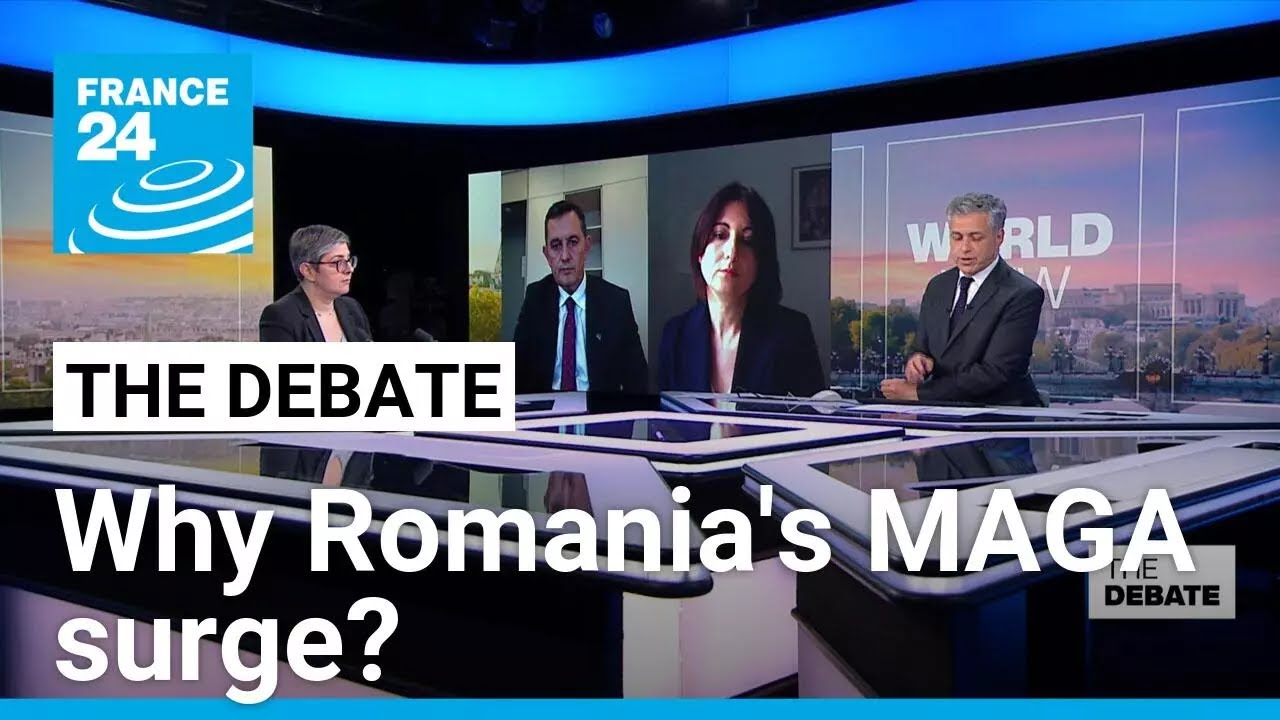 Why Romania's MAGA surge? Far-right Simion takes lead in presidential re-run • FRANCE 24 English