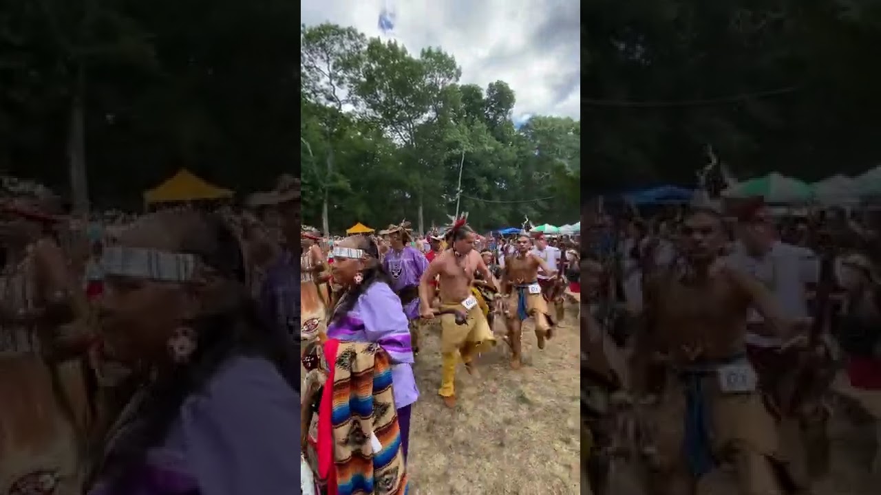 Narragansett Pow Wow 2022 grand entry..