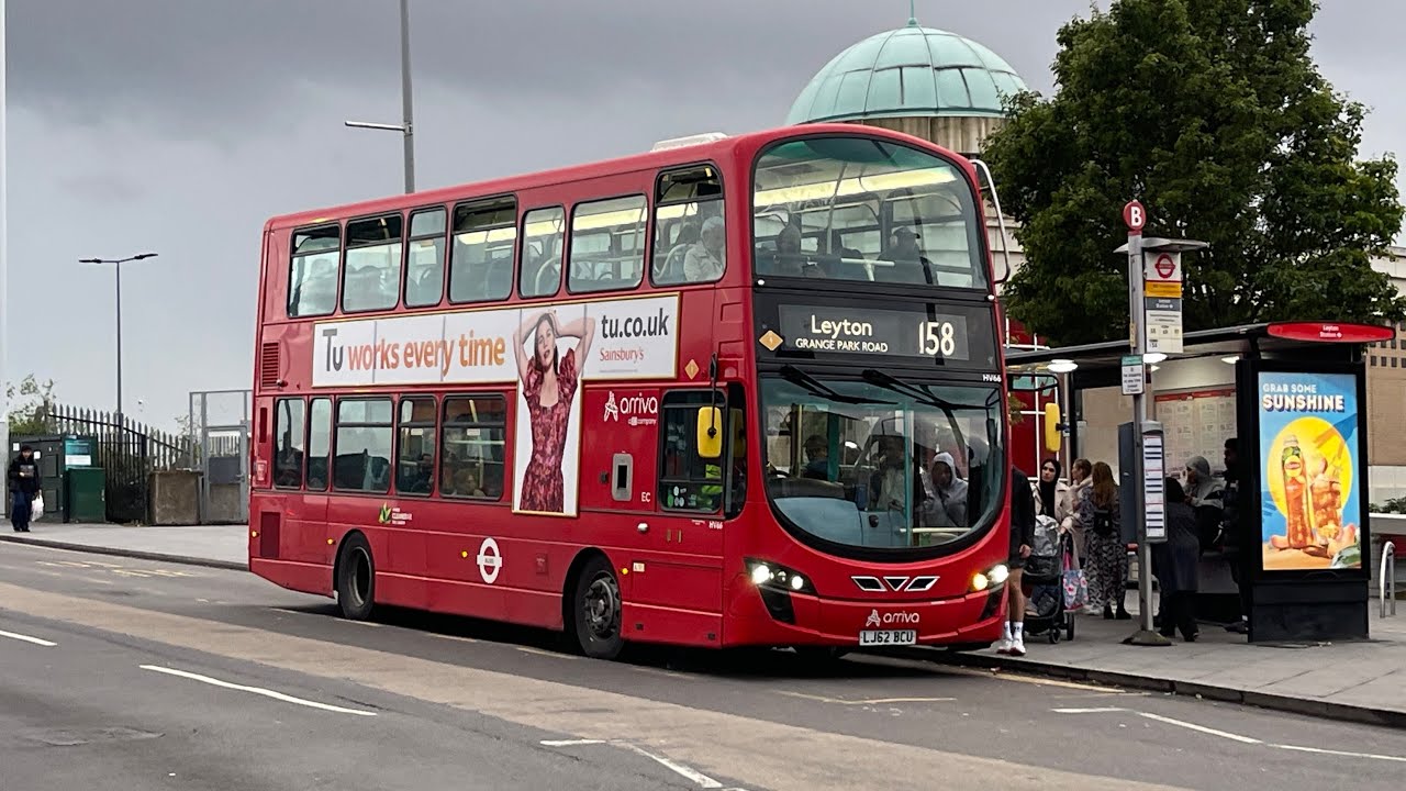 *Transferred + Fast* Journey on Route 158 | Volvo B5LH Wright Eclipse Gemini 2 | HV66 - LJ62BCU