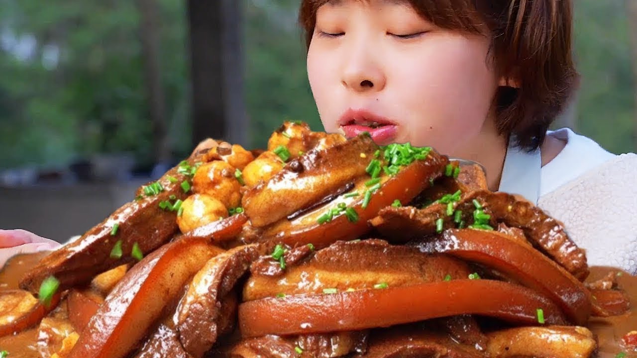 深夜刷到直嚥口水！秋妹完美復刻網紅「把子肉」，一口下去香到靈魂出竅！ 【顏美食】