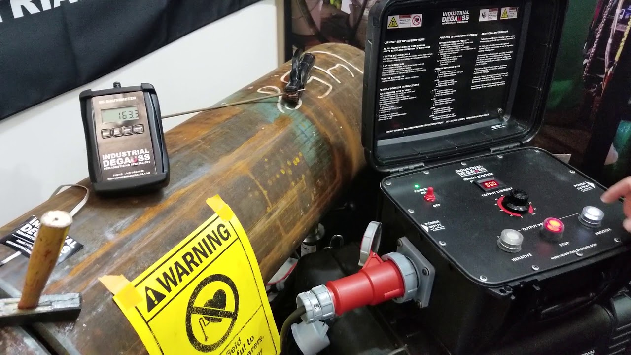 IDMAG System - Pipeline Demagnetizer - Trade Show Display