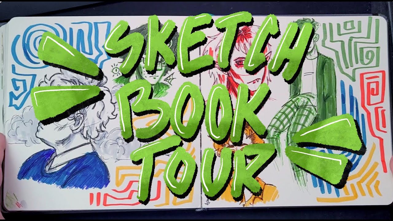 Sketchbook Tour !!  Sketchbook #12