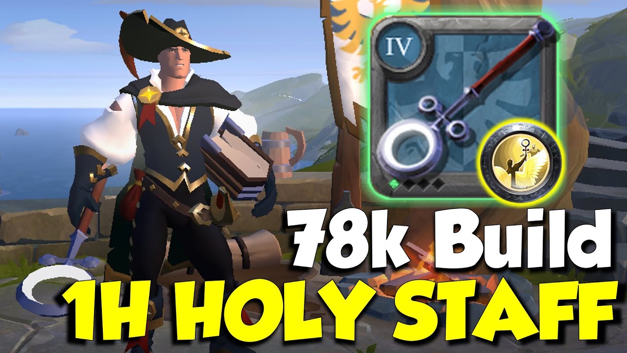 Holy Staff! Cheap and Annoying Solo PvP Build in Albion Online