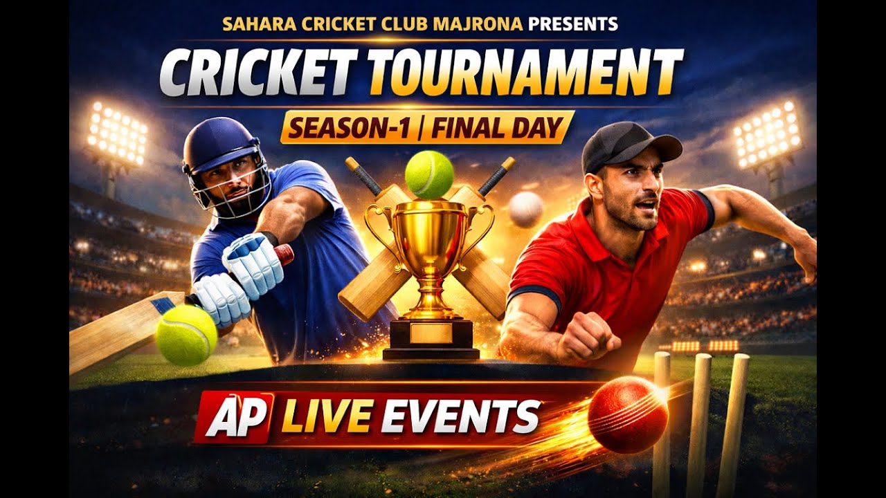 SAHARA CRICKET CLUB MAJRONA PRESENTS CRICKET TOURNAMENT SEASON-1 | FINAL DAY
