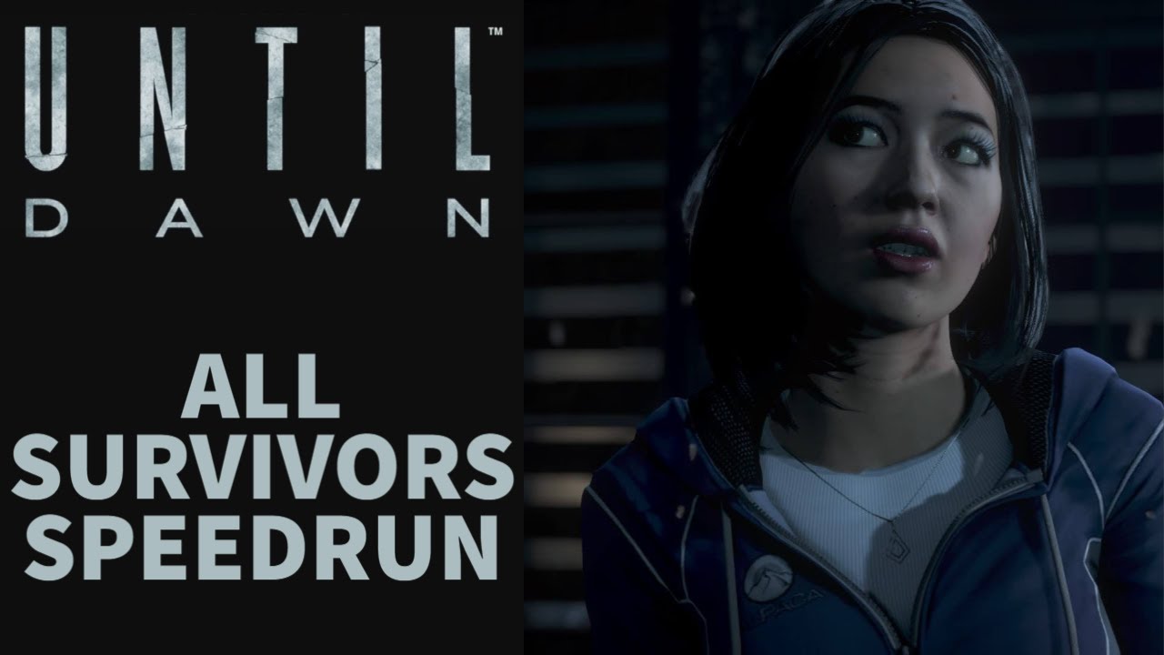Horror Speedruns Explained: Until Dawn All Survivors/Everyone Saved
