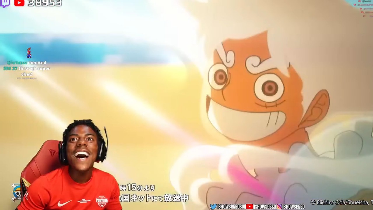 iShowSpeed Reacts To The NEW One Piece Opening!