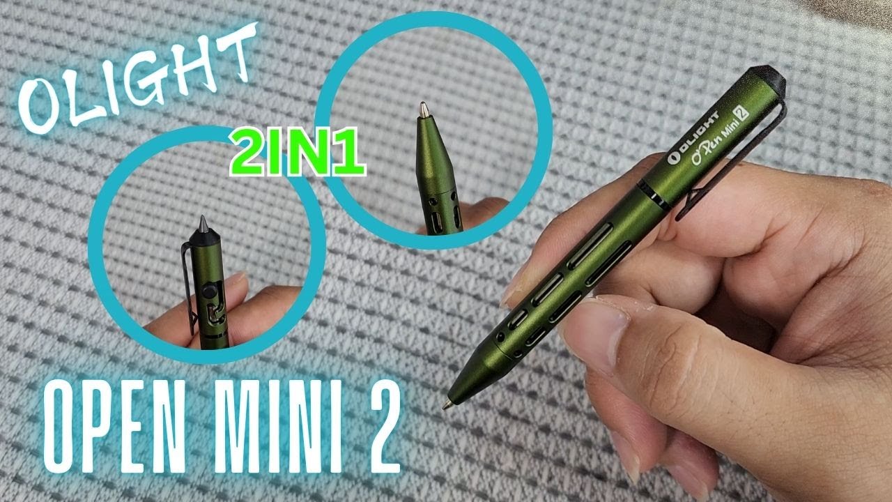ปากกาดินสอ 2IN1 Olight Open Mini 2 | รีวิวของเจ๋งๆ | เพื่อนซี้ ตัวแสบ 👓