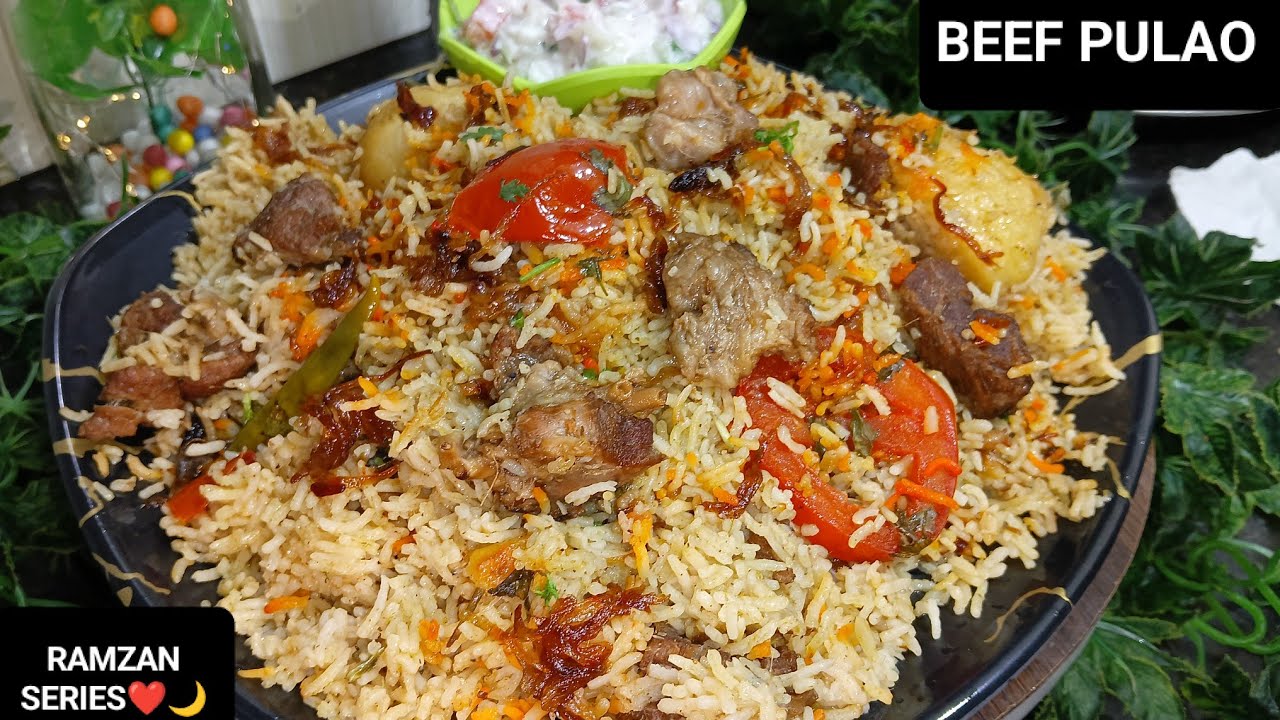 Ramadan Series.EP-20|Beef Pulao ki unique recipe 😋|Bade ke Gosht ka Pulao recipe|Beef Pulao recipe 😋