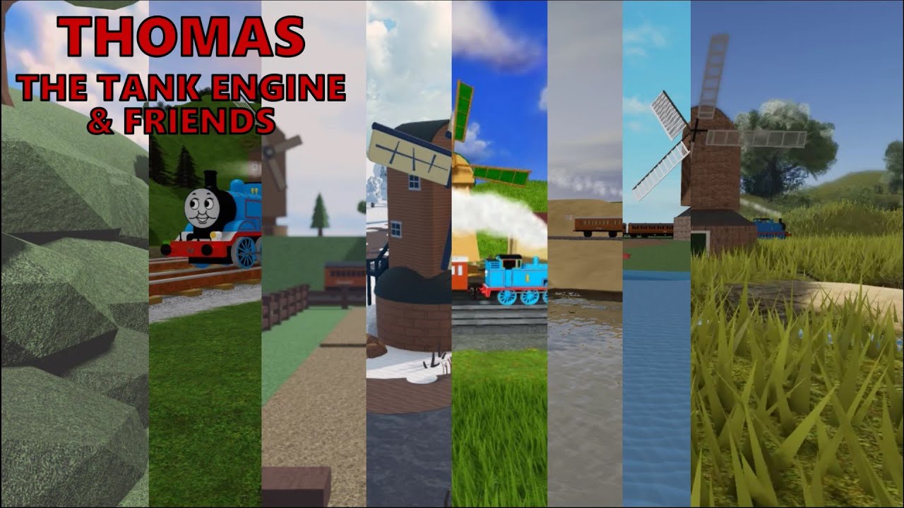 Thomas and Friends Intro in 8 Roblox Games