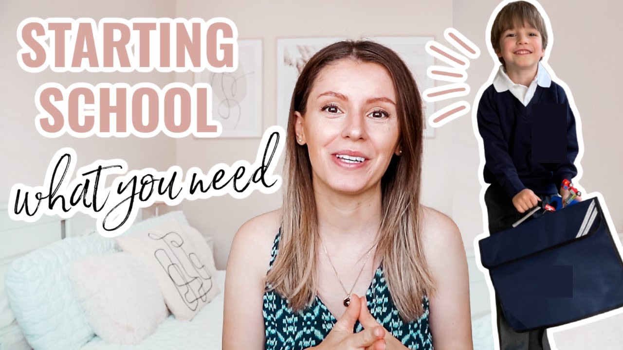 STARTING SCHOOL TIPS AND CHECKLIST | HOW TO PREPARE YOUR CHILD FOR SCHOOL | RECEPTION 2022 UK