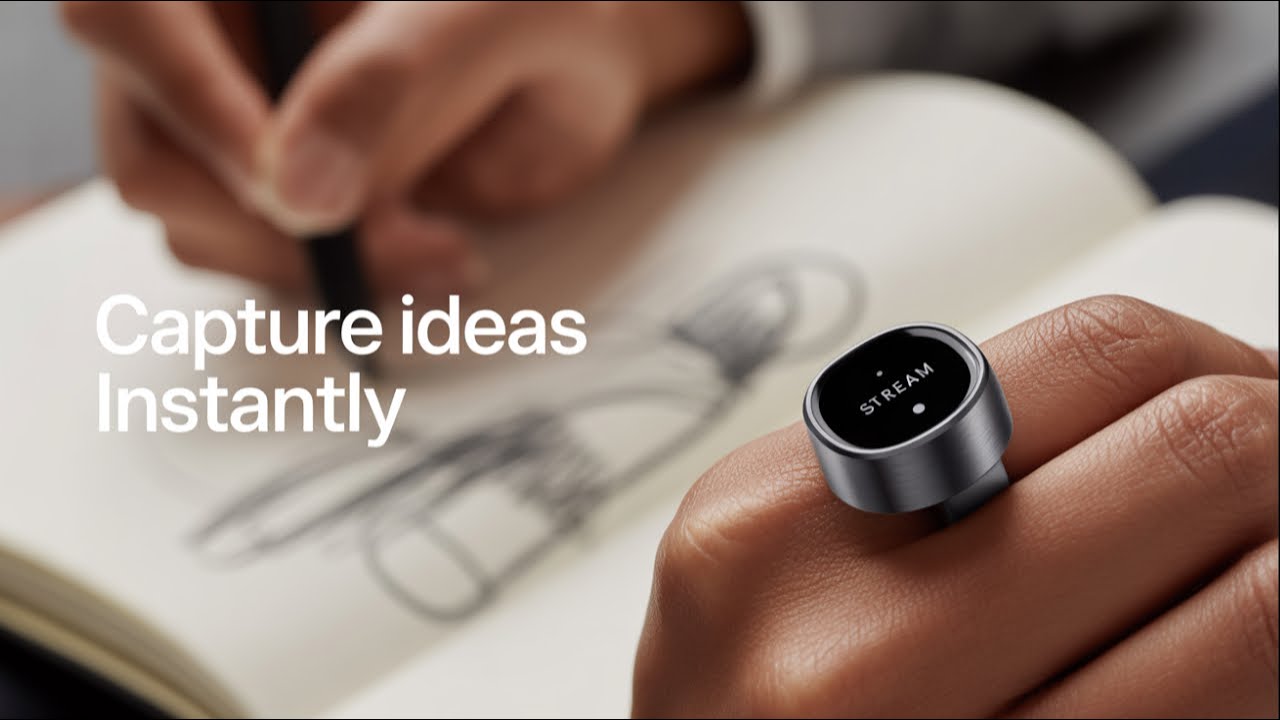This Smart Ring Records Your Ideas Instantly!