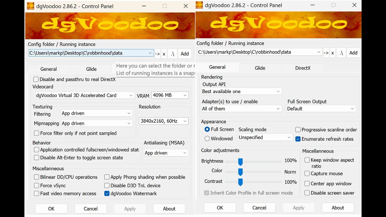 DgVoodoo Upscale Tutorial Spica Adventure read discription.
