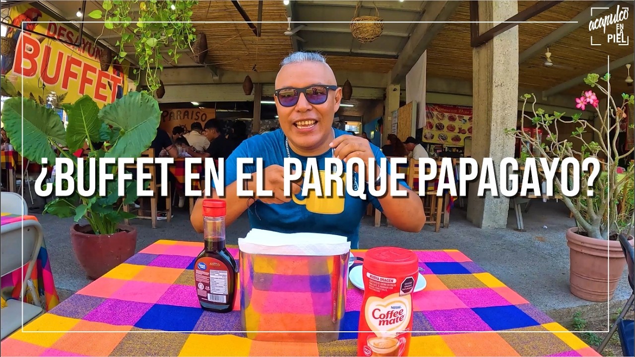 ¿DESAYUNO BUFFET DENTRO DEL PARQUE PAPAGAYO? TIENES QUE VERLO PARA CREERLO