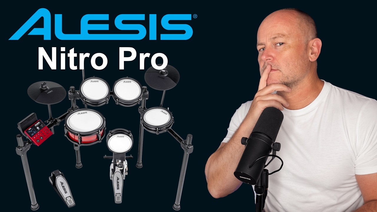 Обзоры преподавателей игры на барабанах: ALESIS NITRO PRO! 🥁