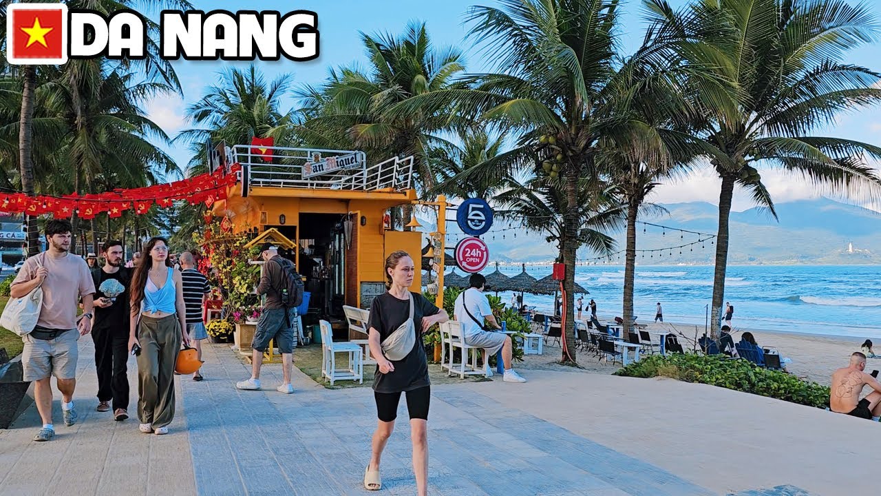 Vietnam Da Nang Beach Update 27th January 2026 - My Khe Beach Weather & Walking Tour
