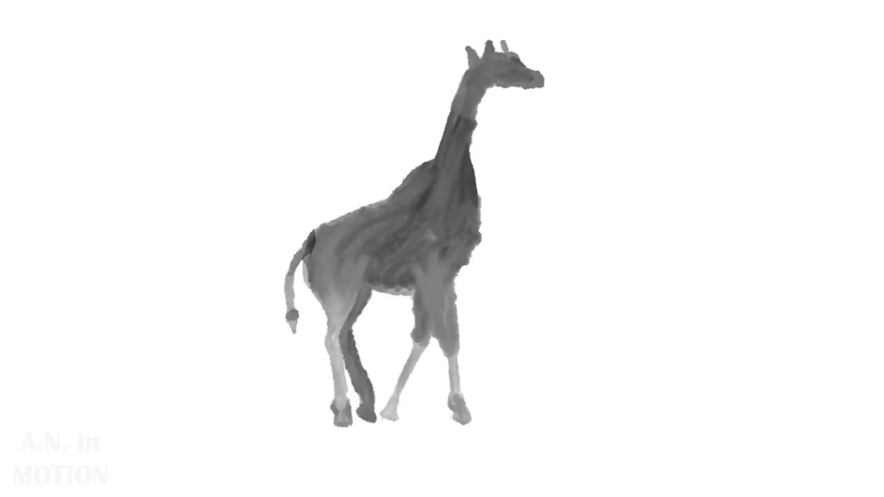 Giraffe Walk Cycle