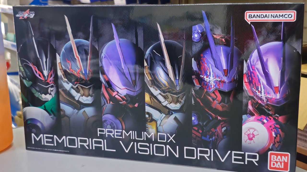 PREMIUM DX MEMORIAL VISION DRIVER Unboxing and Review #95 #kamenridergeats
