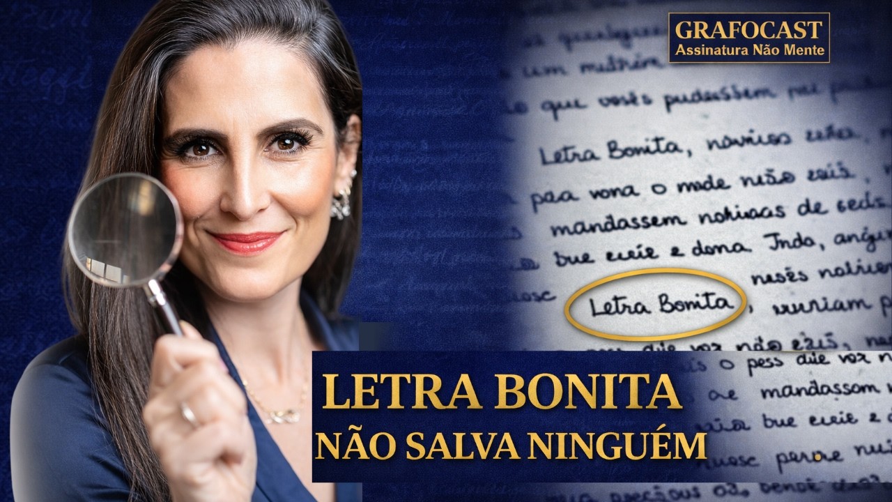 🎙 Grafocast #1 | Letra Bonita Não Salva Ninguém: O Que a Escrita de Suzane Revela de Verdade