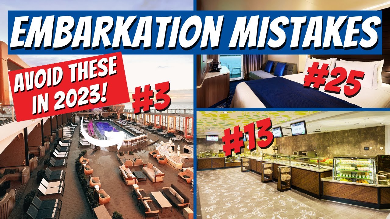 31 Cruise Embarkation Day Mistakes You Can Easily Avoid!