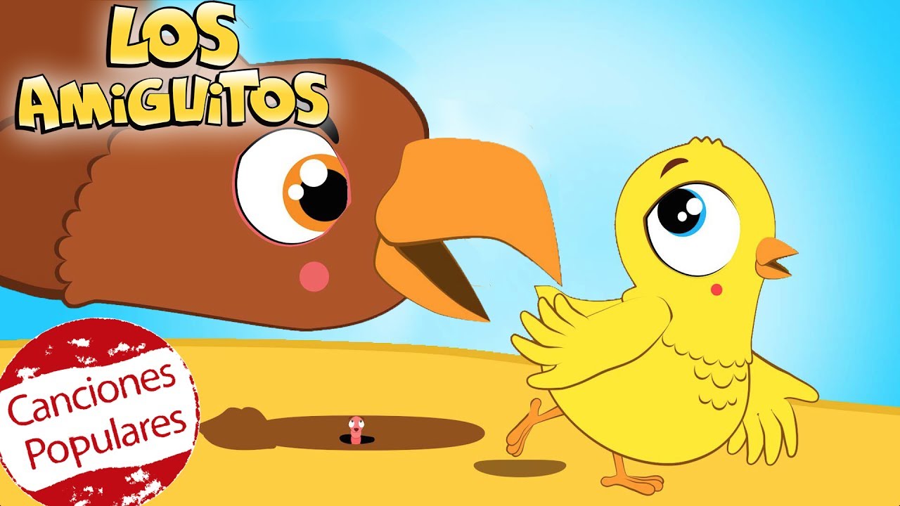 El pollito Amarillito y muchas máss Cancion Infantil | Los Amiguitos