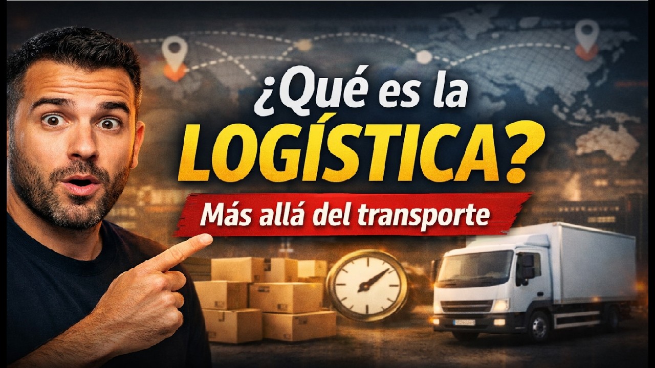 ¿Qué es la LOGÍSTICA realmente? | Más allá del transporte