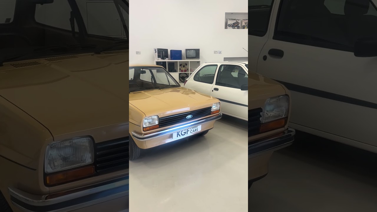 Two low mileage Ford Fiesta&rsquo;s at KGF Classic Cars. Do you prefer a Mk1 or Mk4? #classicfords