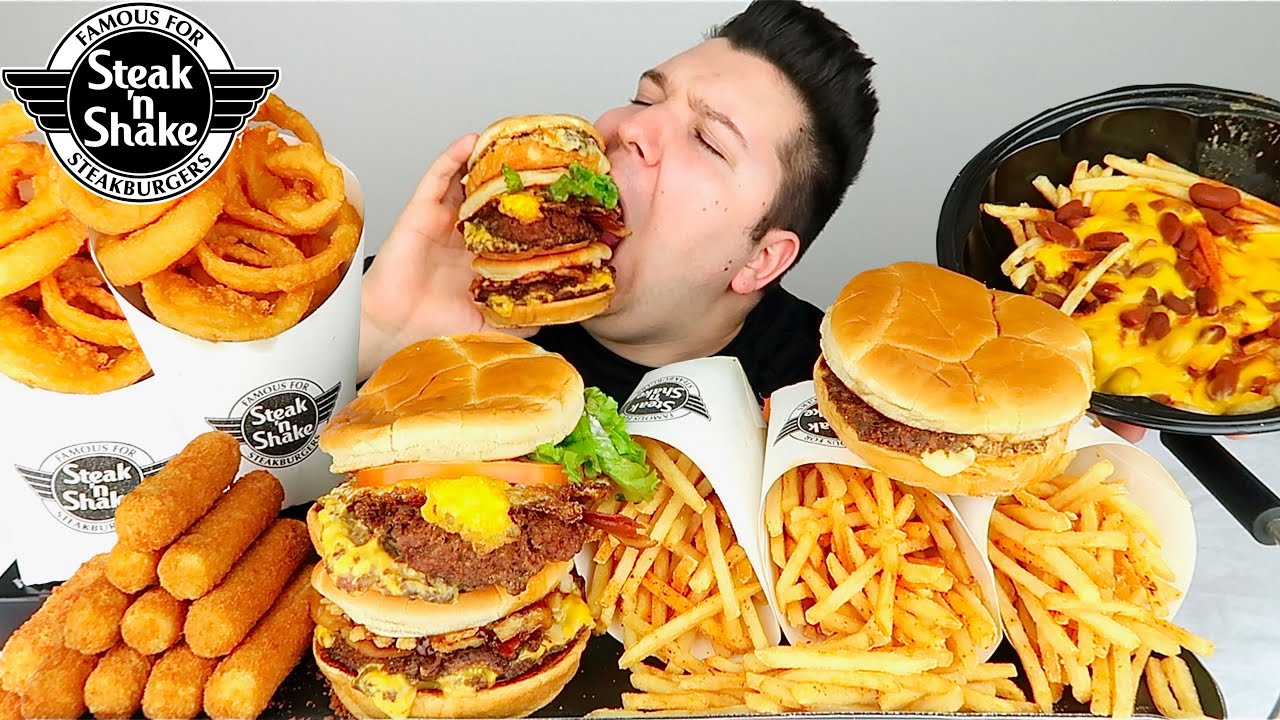 Today, I Officially Left My Husband • Steak 'N Shake • MUKBANG