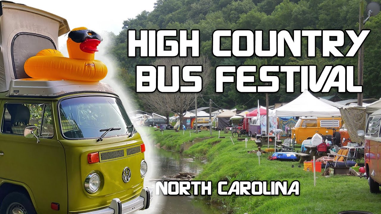 High Country Bus Festival 2023 - VW Camping on the River
