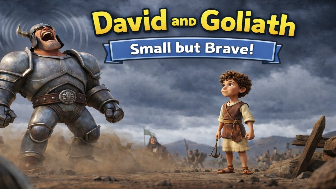David and Goliath - Small but Brave