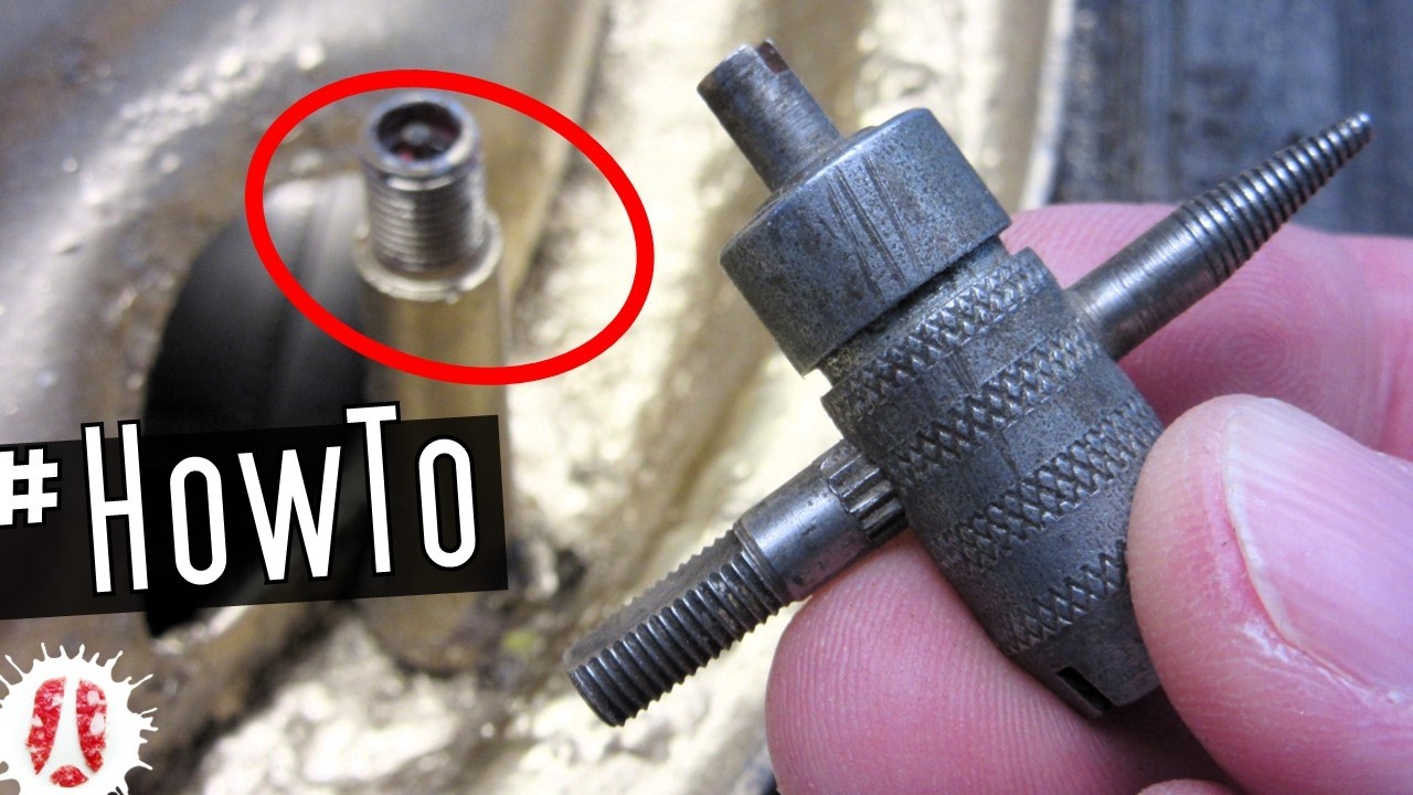 HOW TO Use A  Tire Valve Multi-Tool / Usage of a 4-Way Car Tyre Tool For Schrader Valves #DIY