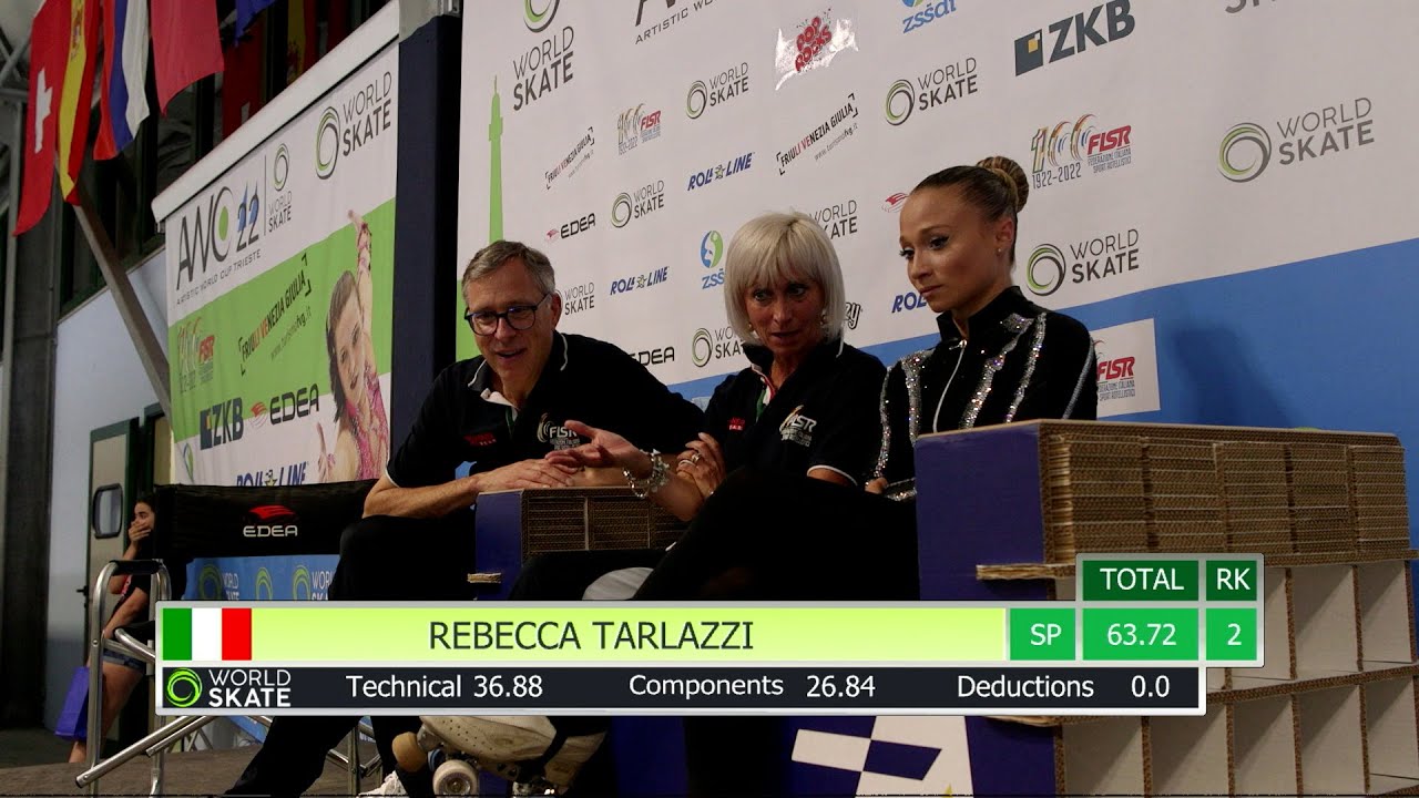 AWC22 - Rebecca Tarlazzi - Free: Short Program Senior (21.05.2022)