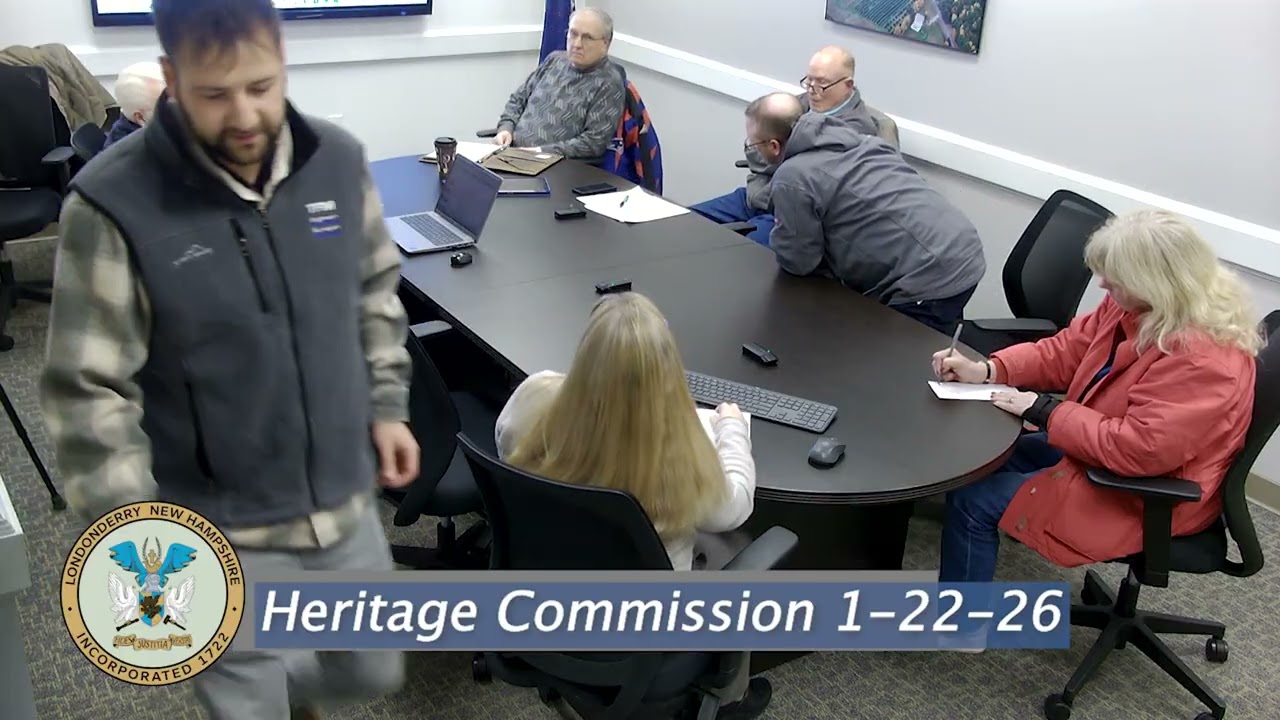 Heritage Commission from 1-22-26