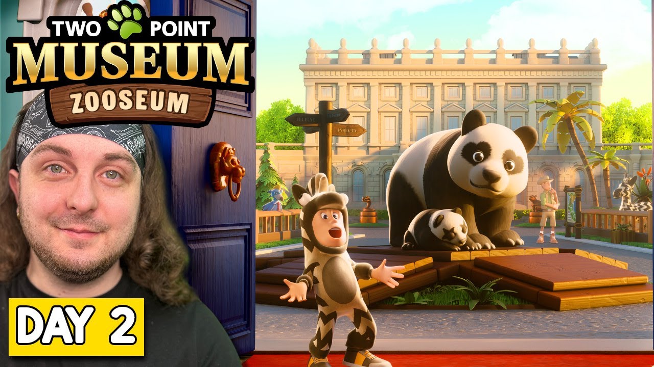 IT'S RELEASE DAY OF Two Point Museum DLC ZOOSEUM!