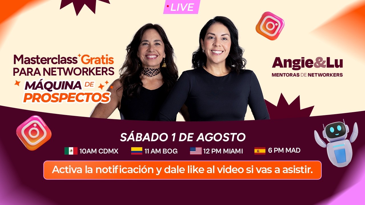 Convi&eacute;rtete en una m&aacute;quina de prospectos ilimitados utilizando redes sociales con AI